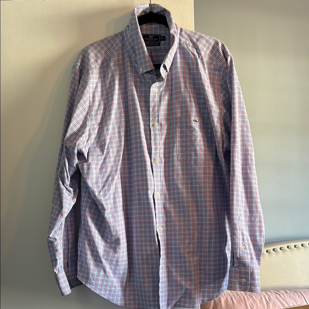 Vineyard Vines Men’s Checkered Shirt